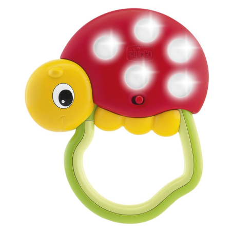 CHICCO Детска играчка Чесалка  Светеща Калинка