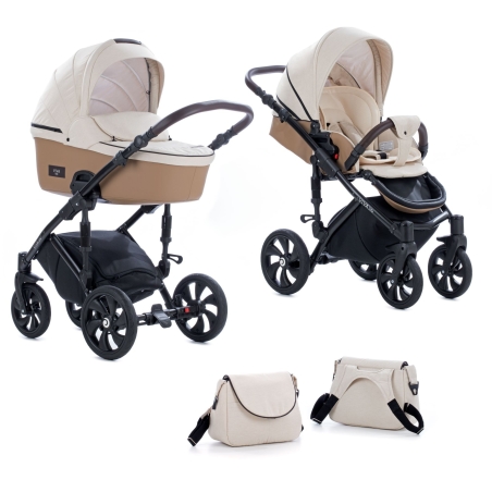 Tutis Viva 4 Smoke Grey  077 Комбинирана Детска Количка 2 в 1