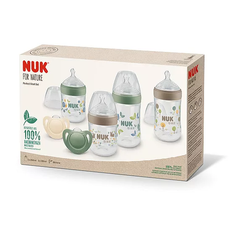 NUK for NATURE Temperature Control СЕТ РР Комплект Шишета Perfect Start от 6 части
