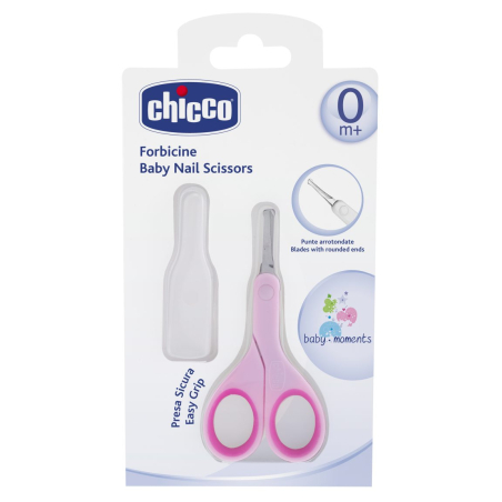 CHICCO Ножичка с предпазител 0м+ момиче