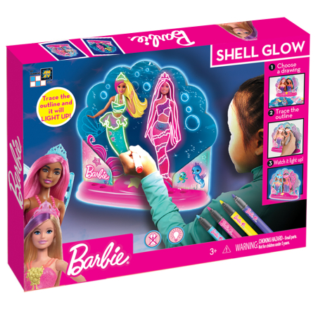Barbie Shell Glow Светещи Русалки 3+