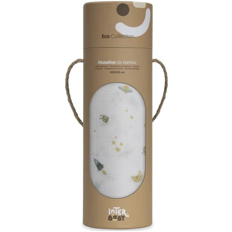 Interbaby Детска Пелена Муселин 120х120см 99981