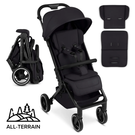 ABC Design Ping 3 Travel Trekking Coal Комбинирана Детска Количка 2 в 1