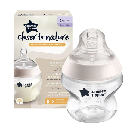 Tommee Tippee ШИШЕ ЗА ХРАНЕНЕ EASI VENT 150 ml. 0м+