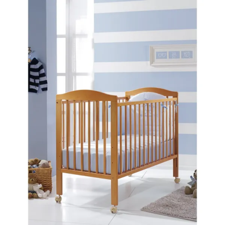 Легло-кошара MI-1 PLUS Babymobel 60/120 - honey