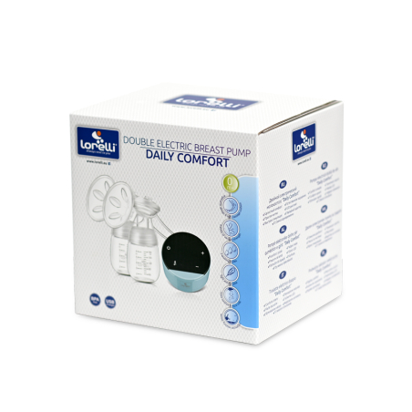 Lorelli  Двойна Електрическа Помпа за кърма Daily Comfort  Бял цвят