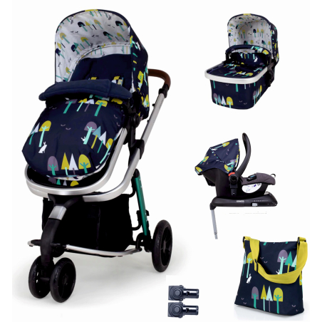 Количка Cosatto Giggle 3в1 CT5038 WILDERNESS INK, Пълен комплект