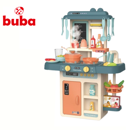  Детска кухня Buba Home Kitchen, 42 части, 889-167, сива 