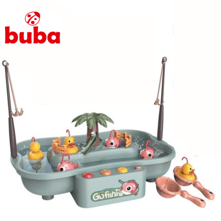  Комплект за риболов Buba Go Fishing 889-193, рибки, сив 