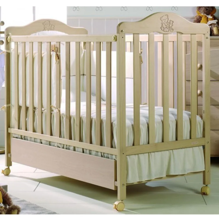 Легло-кошара LUCILA LUXE 60/120 - natural