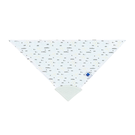KikkaBoo Лигавник-бандана с чесалка Savanna Pattern Mint