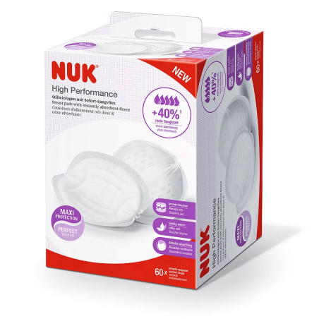 NUK Подплънки за Кърмачка Hihg Performance 60  броя