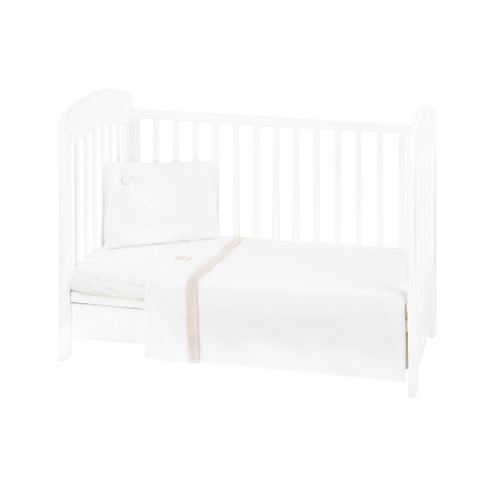 Бебешки спален комплект с бродерия 3 части EU Style 60/120 Dream Big Beige