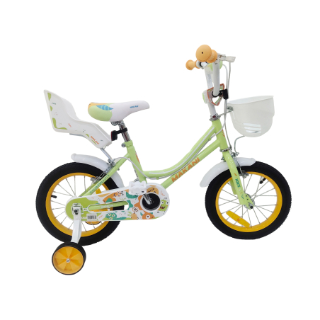 KikkaBoo Makani Детски велосипед 14`` Norte Green
