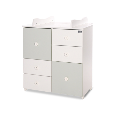 LORELLI CUPBOARD COLOR WHITE/MILKY GREEN NEW