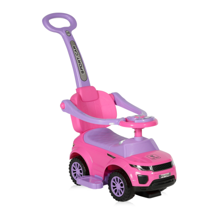 LORELLI  КОЛА ЗА ЯЗДЕНЕ OFF ROAD С ДРЪЖКА РОЗОВА