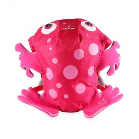 Детска раница LittleLife SwimPak, Жаба, 10 л, Розова