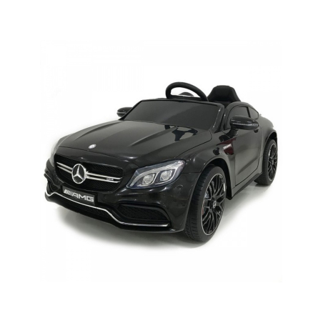 KikkaBoo Акумулаторна кола Licensed Mercedes Benz AMG C63 S Black SP