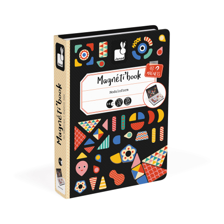 Janod Magneti'Book Магнитна Книга Цветни Форми