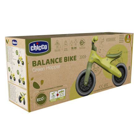 CHICCO Еко Баланс колело Green hopper Зелено