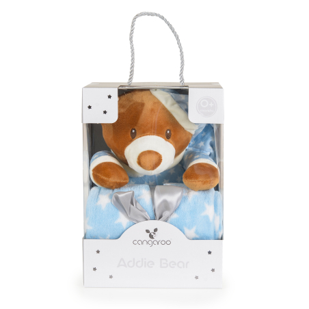 Cangaroo Одеало 90/75 с Играчка Addie Bear 111964