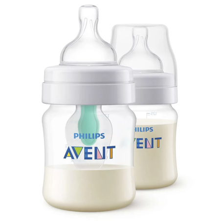 ШИШЕ ЗА ХРАНЕНЕ  ANTI-COLIC AIRFREE 125мл, 2 бр./оп.
