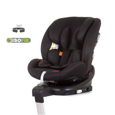 Chipolino  Столче за кола 0-36 кг ISOFIX 360 Лего Абанос