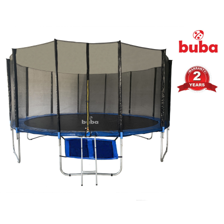 Детски батут Buba 16FT (488 см) с мрежа и стълба