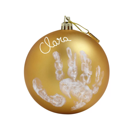 BABY ART MY BABY STILE  КОЛЕДНА ТОПКА  CHRISTMAS BALL ЗЛАТНА
