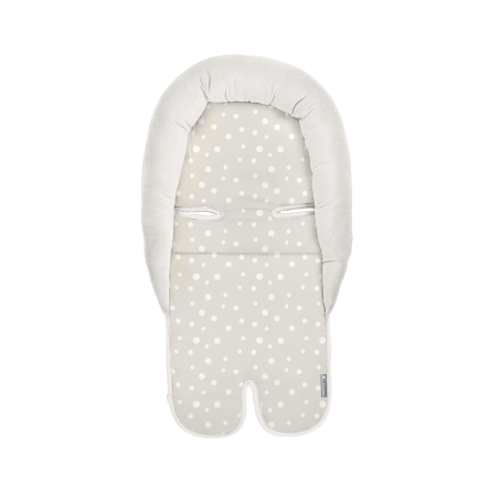 Мемори подложка за стол за кола Dots Beige