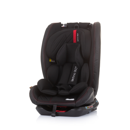 Chipolino  Столче Кола 360 ISOFIX 0-36 кг Техно Абанос