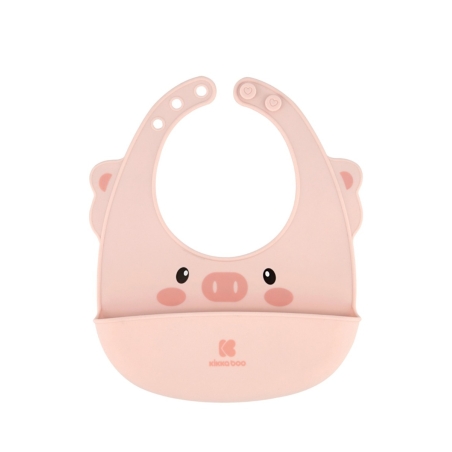 KikkaBoo Лигавник силиконов Pink