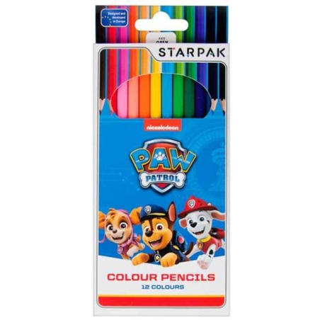 Цветни моливи Paw Patrol, 12 бр.