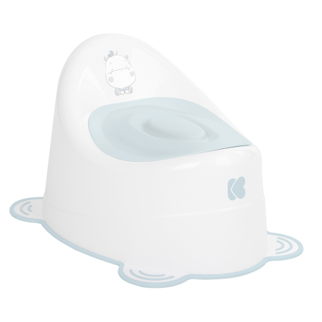 KikkaBoo Гърне Anti-Slip Hippo Blue