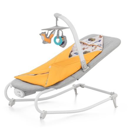 Шезлонг KinderKraft Felio 2, Жълт