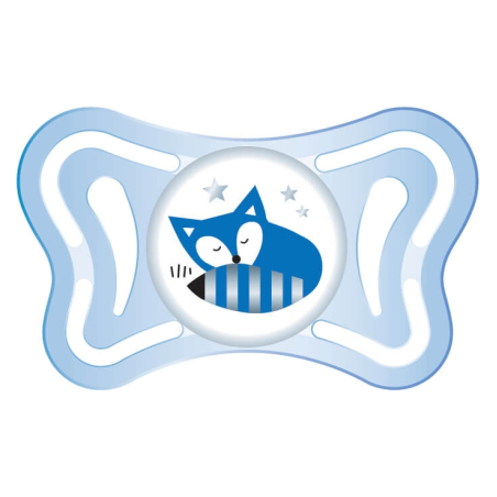 CHICCO Залъгалка PhysioForma Light 6-16 месеца за момче