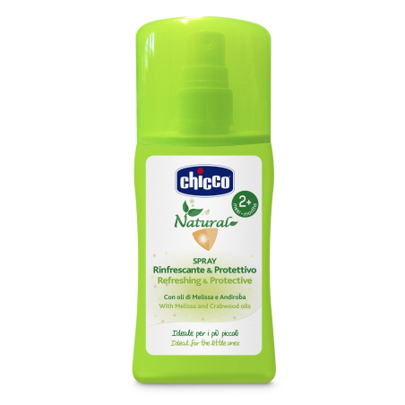 CHICCO Oсвежаващ и защитен спрей NaturalZ  2м+ 100 ml.
