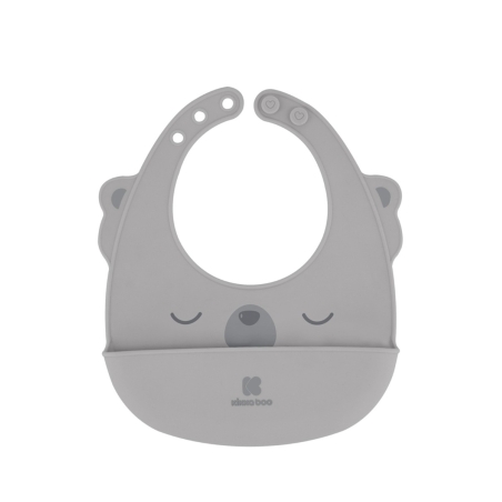 KikkaBoo Лигавник силиконов Grey
