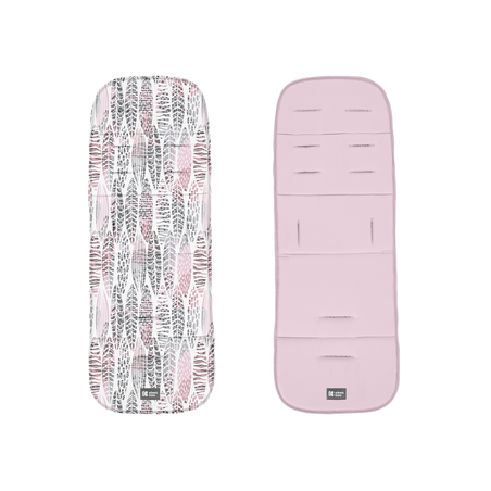 Подложка за количка Leaves Pink