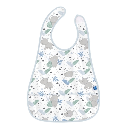 KikkaBoo Непромокаем лигавник с джоб Savanna Pattern Blue