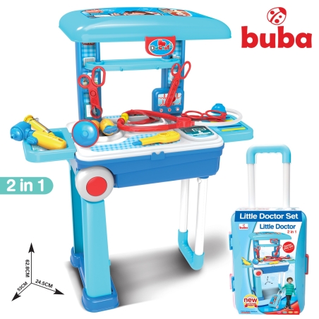  Детски лекарски комплект Buba 008-925A, Медицински център 