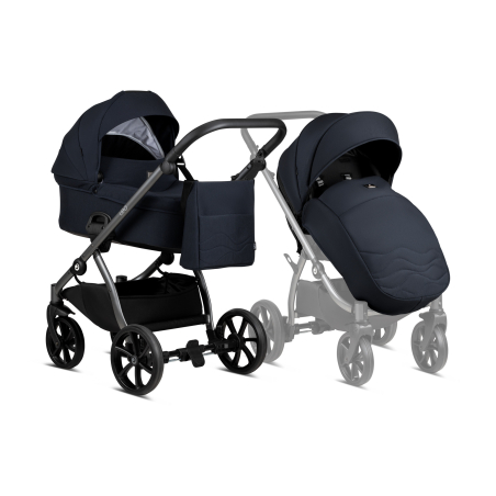Tutis Navy 101 Комбинирана Детска Количка 2 в 1