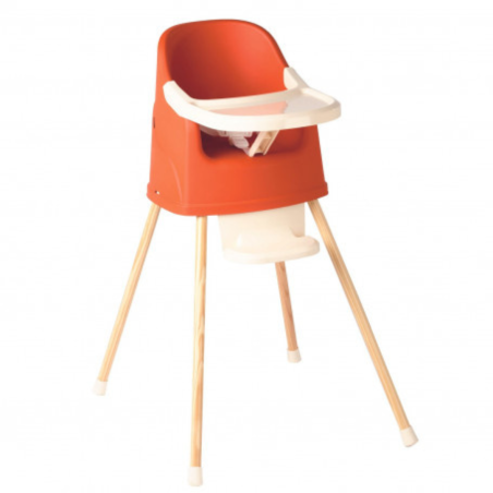 Thermobaby Youpla  Столче за хранене 2 в 1 Оранжево