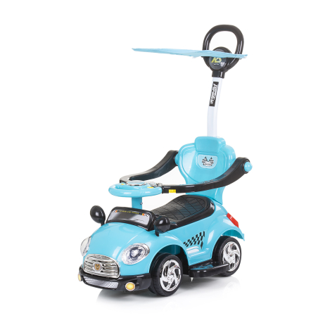 Chipolino  Кола с дръжка и сенник Super Car Синя