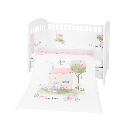 KikkaBoo Бебешки спален комплект 2 части EU style 70/140 My Home