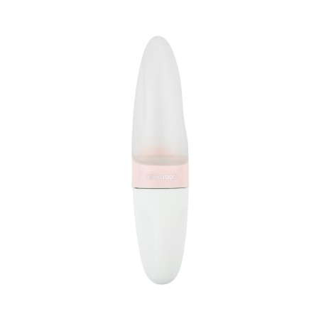 Шише силиконово с лъжичка 90мл. Comet Pink