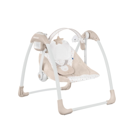 KikkaBoo Електрическа люлка Chillo My Teddy Beige