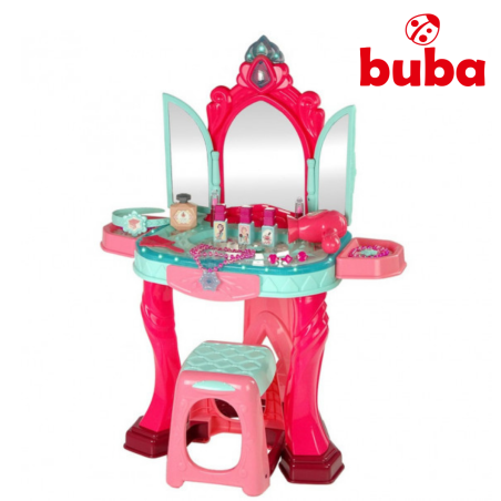  Тоалетка за деца Buba Beauty 008-989, Розово и тюркоаз 