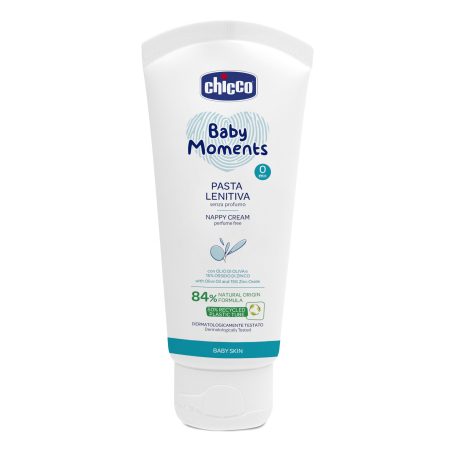 CHICCO Крем п/в подсичане Baby Moments 0м+ 100 мл.
