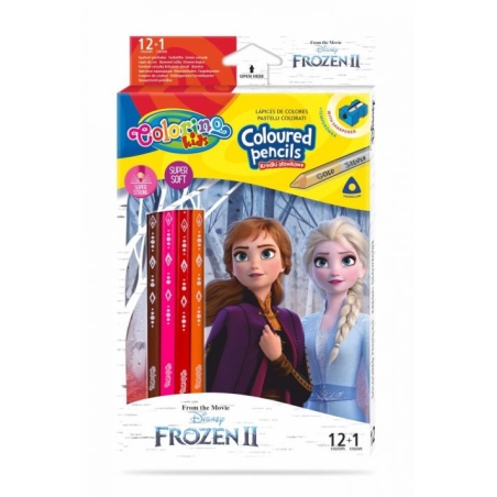 Цветни моливи Frozen, 12 бр.